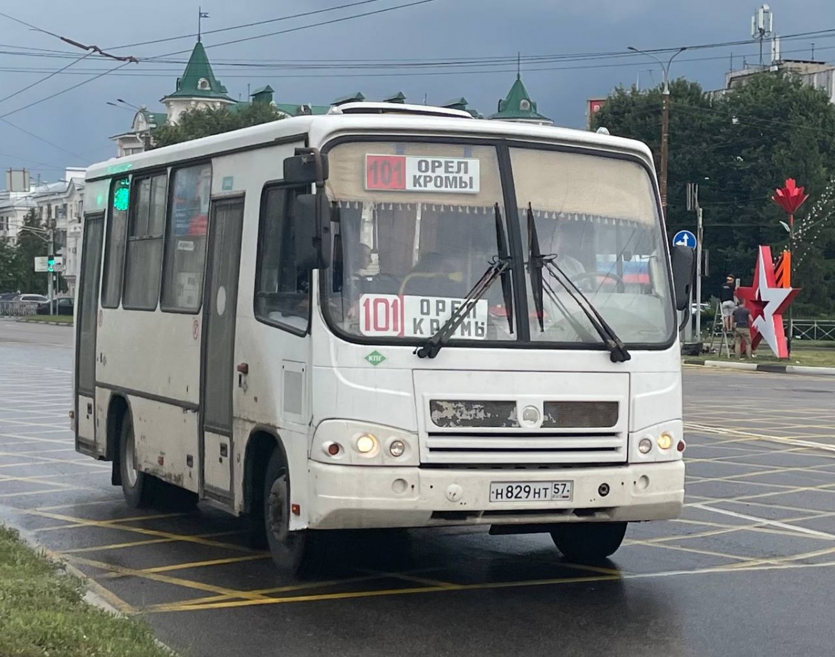 Н 829 НТ 57 Н 829 НТ 57