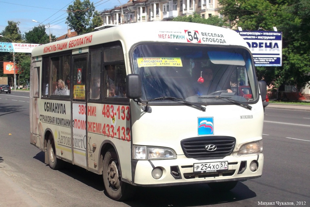 Р 254 ХО 57