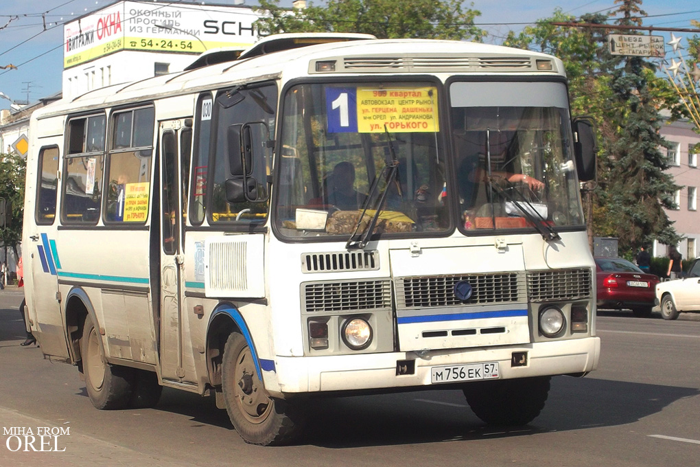 М 756 ЕК 57