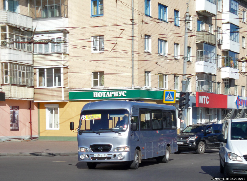 Т 258 ЕТ 57 Т 258 ЕТ 57