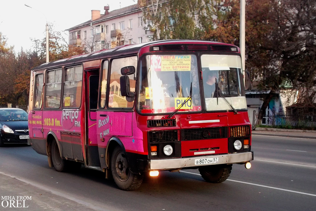 В 807 ОН 57