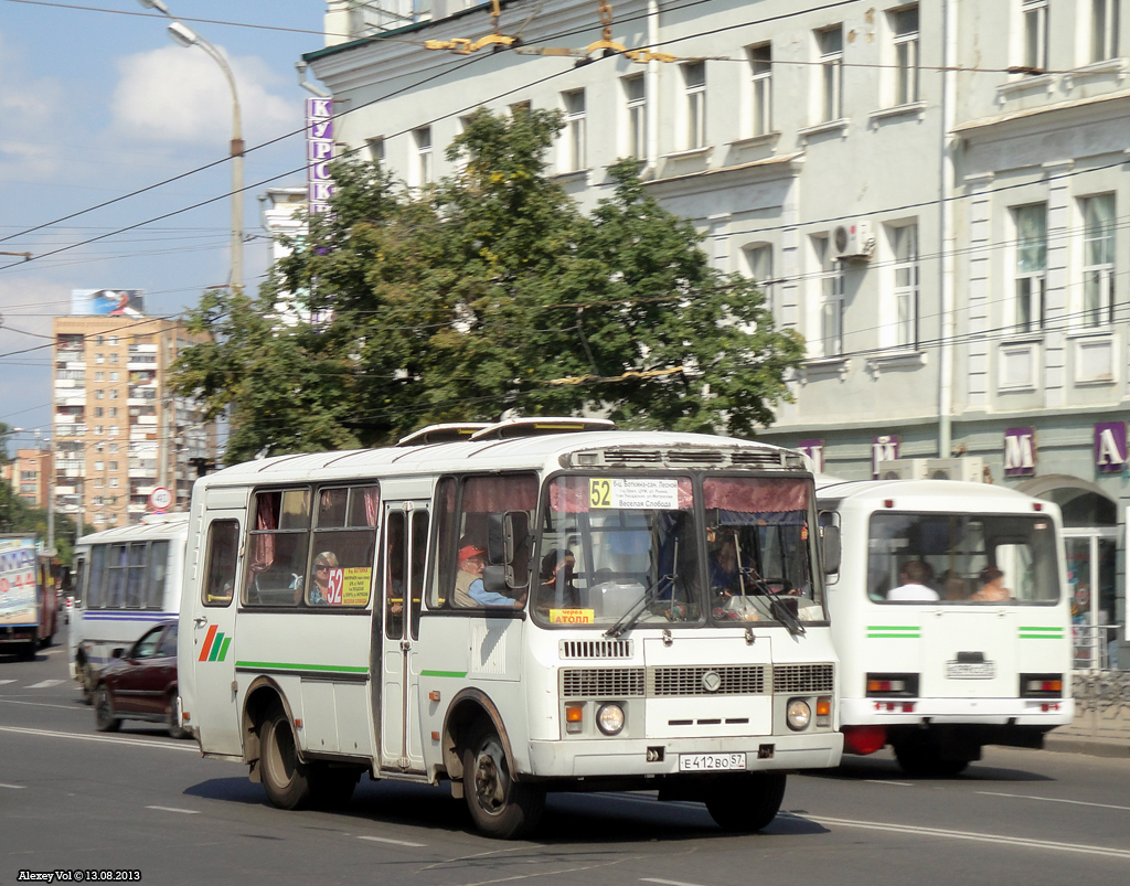 Е 412 ВО 57
