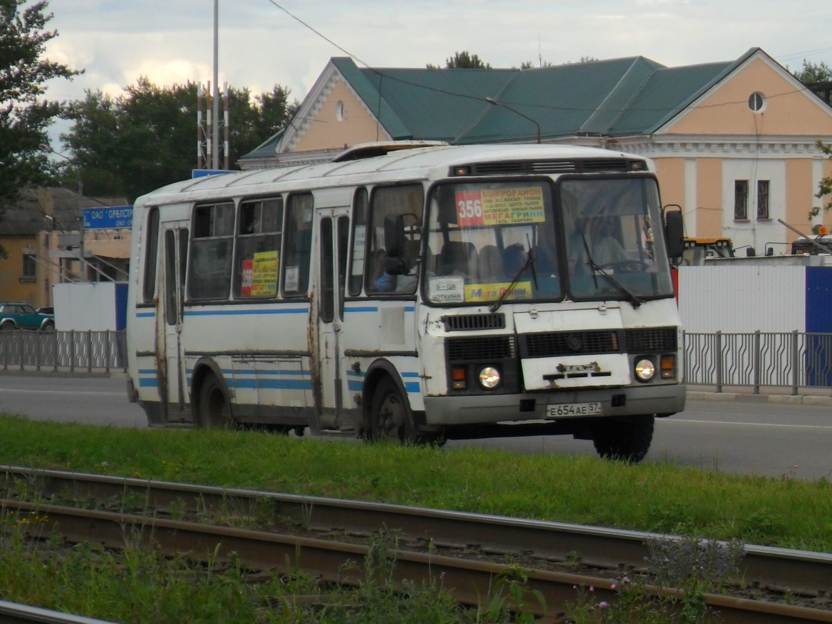 Е 654 АЕ 57