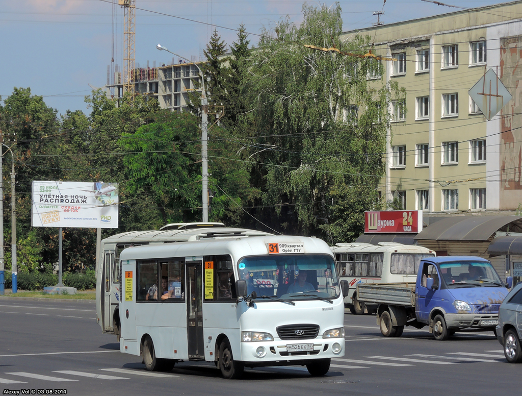 М 526 ЕК 57