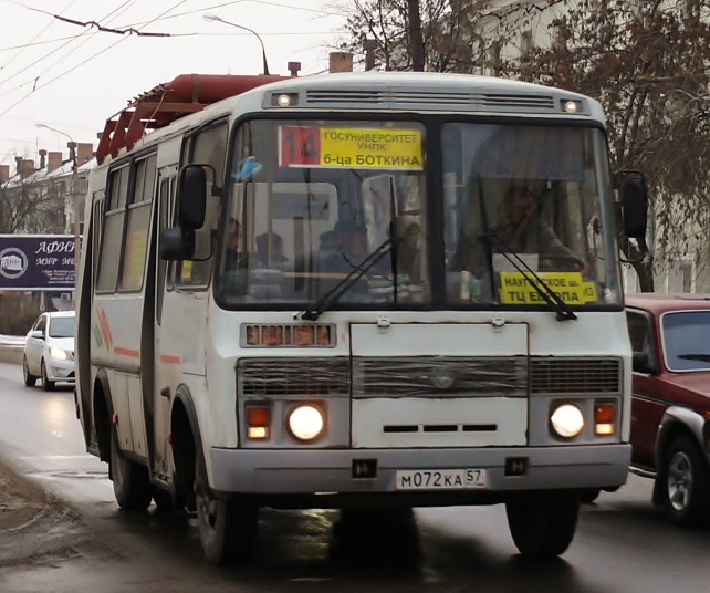 М 072 КА 57 М 072 КА 57