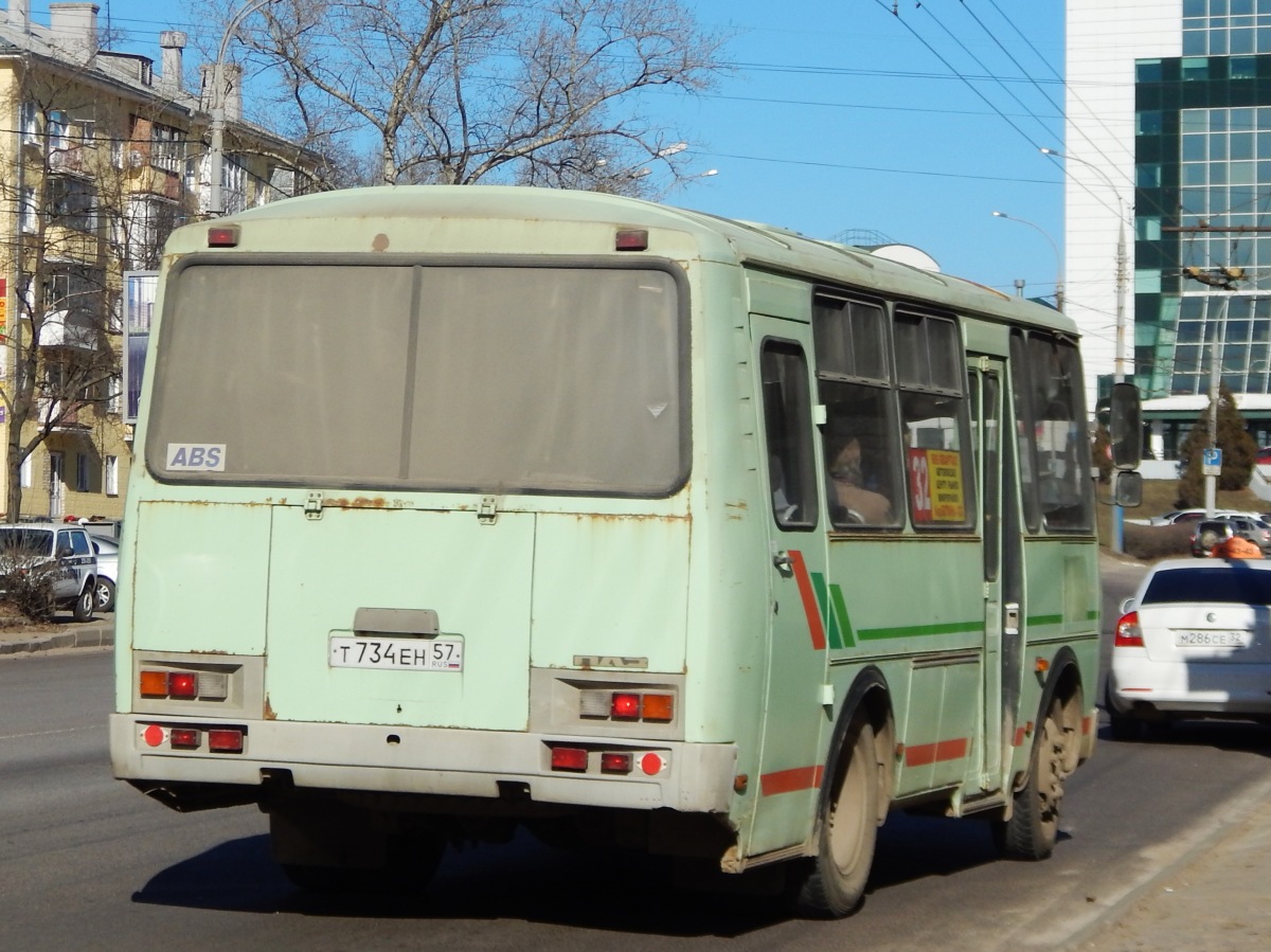 Т 734 ЕН 57