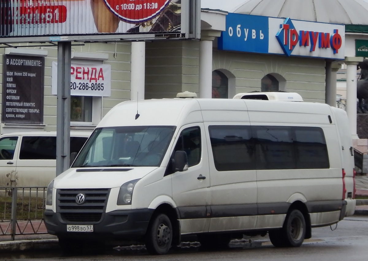 О 998 ВО 57 О 998 ВО 57