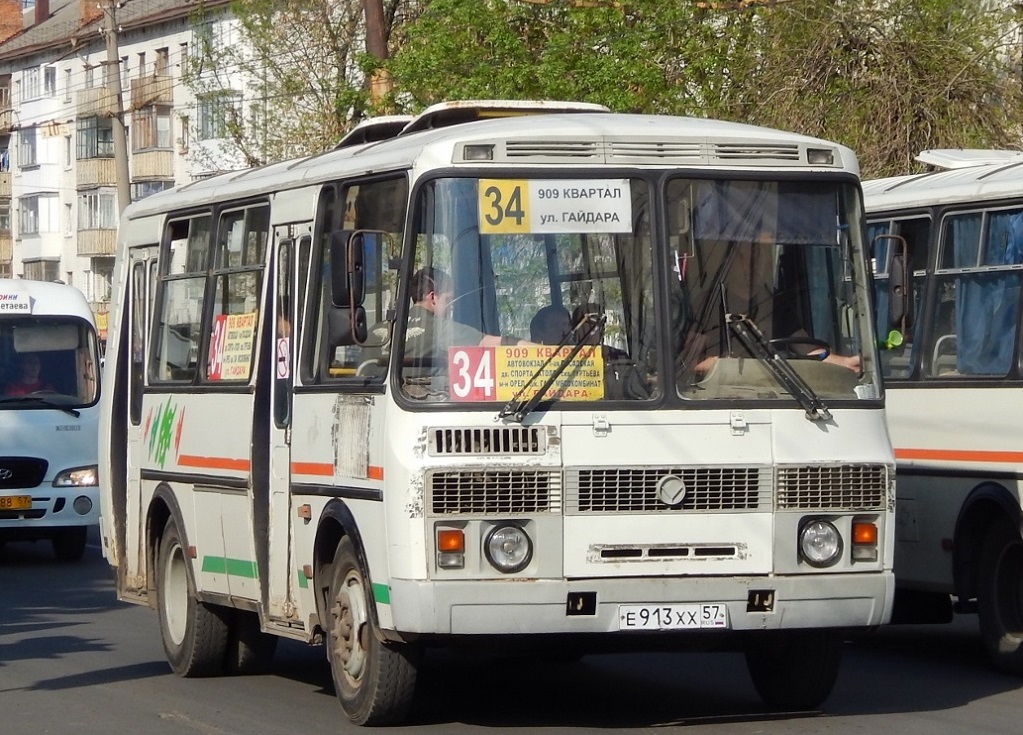 Е 913 ХХ 57 Е 913 ХХ 57