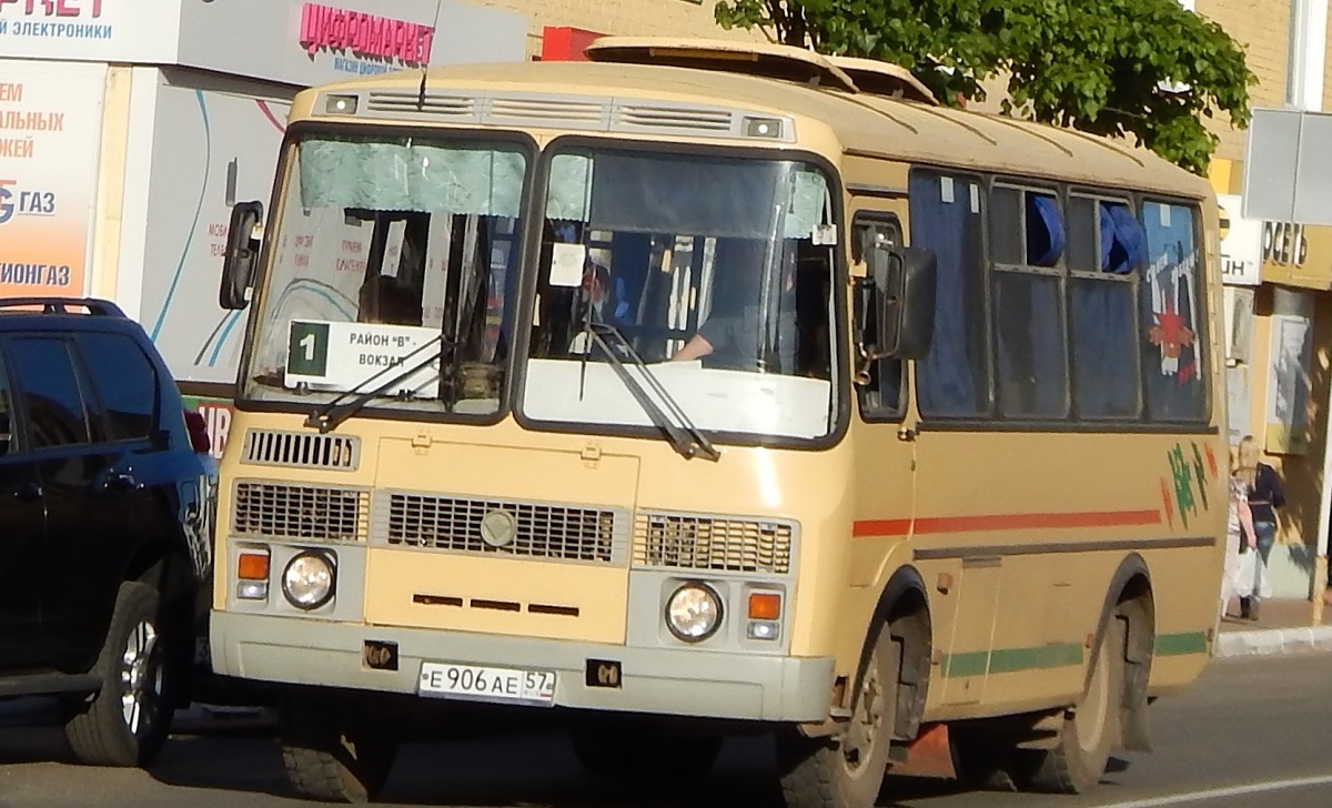 Е 906 АЕ 57