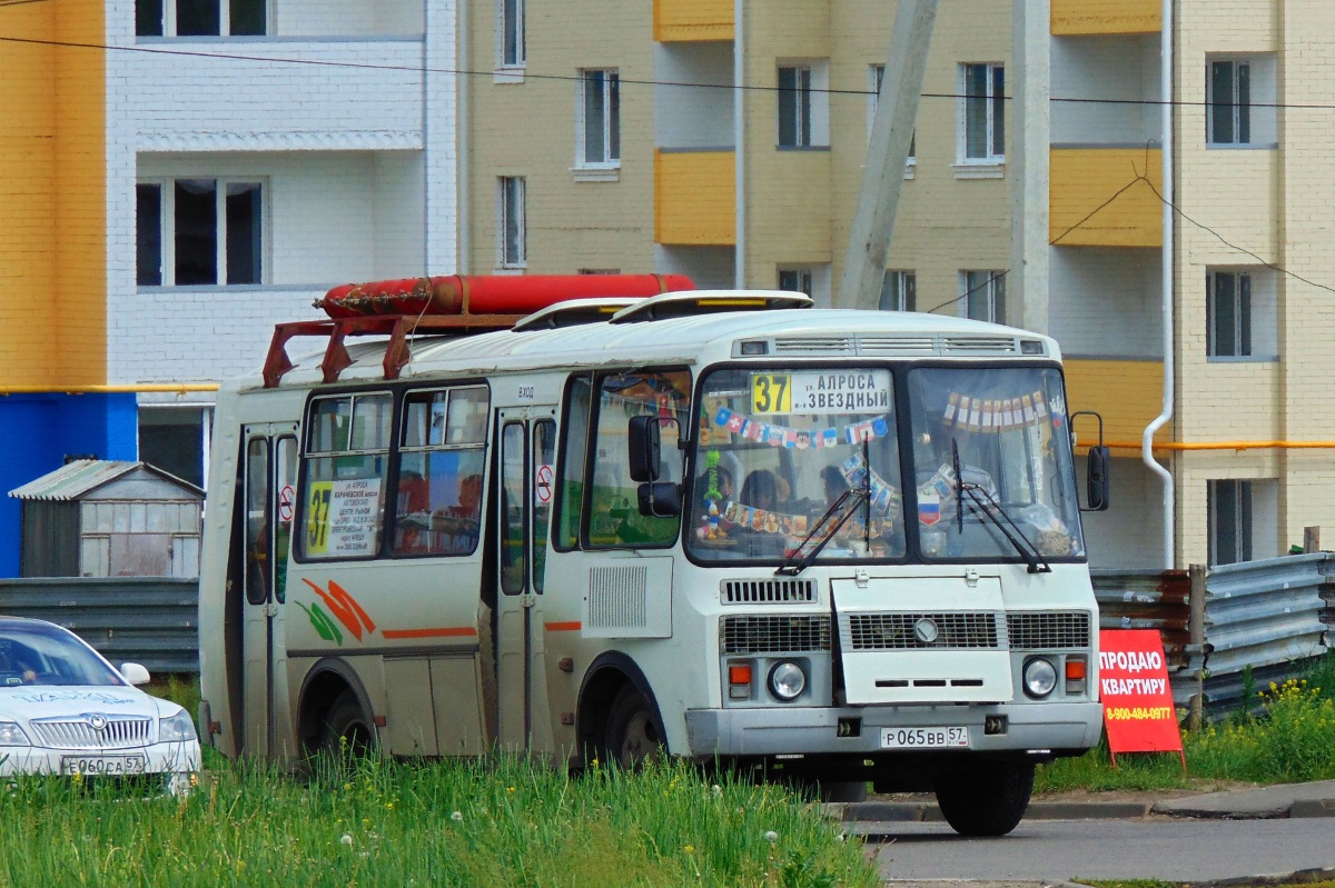 Р 065 ВВ 57