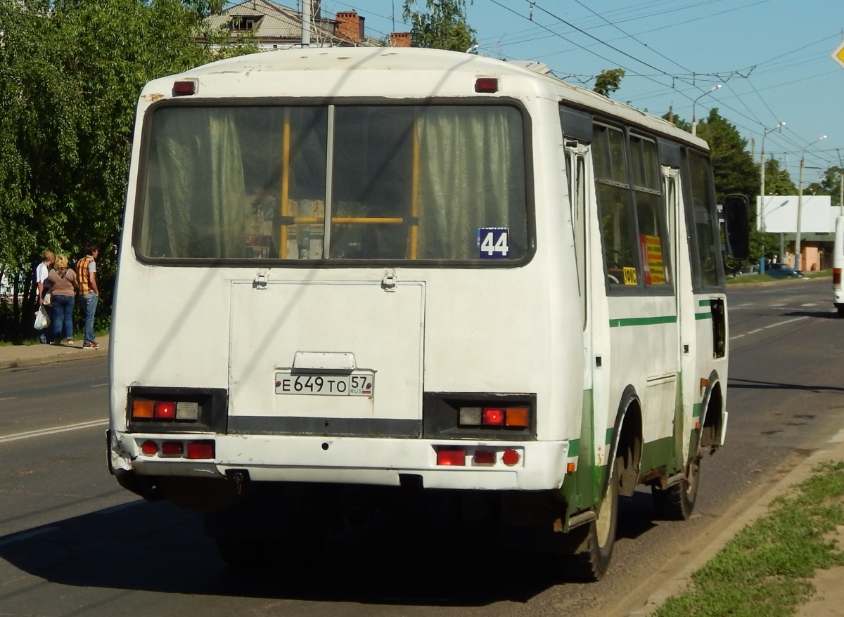 Е 649 ТО 57