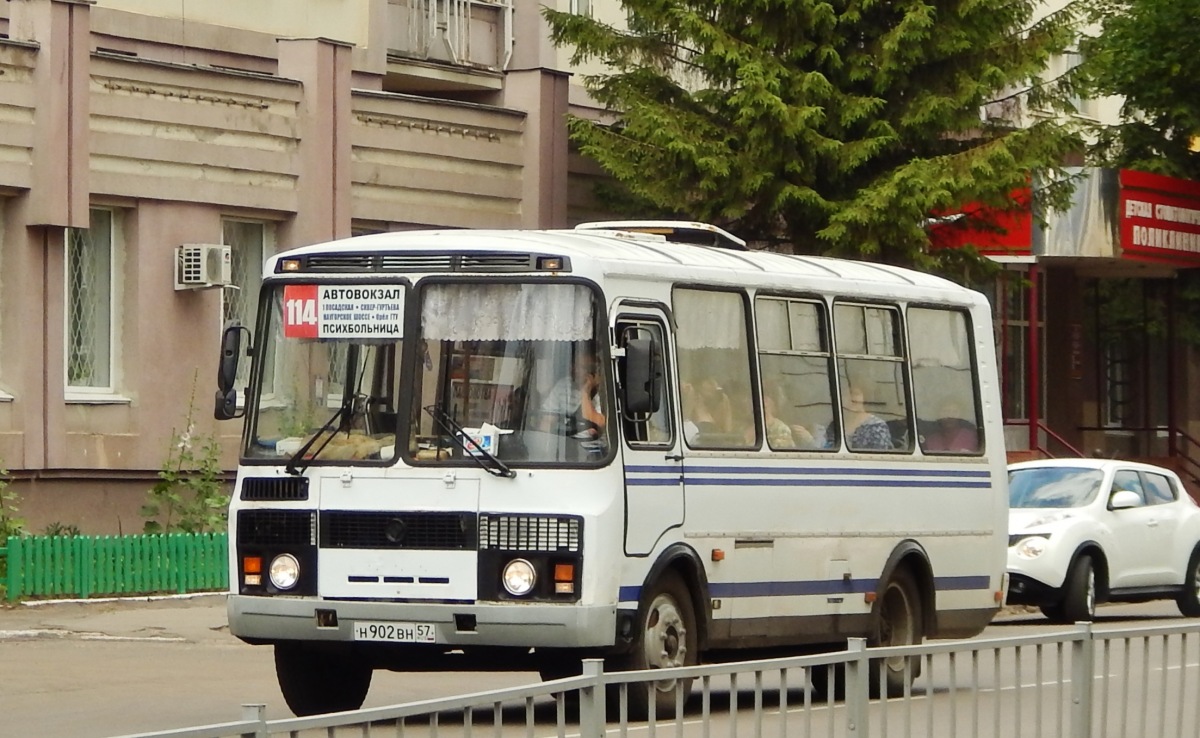 Н 902 ВН 57