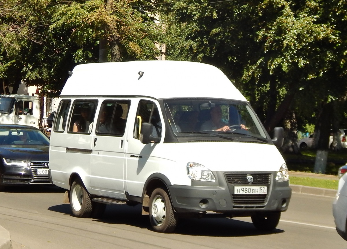 Н 980 ВН 57 Н 980 ВН 57