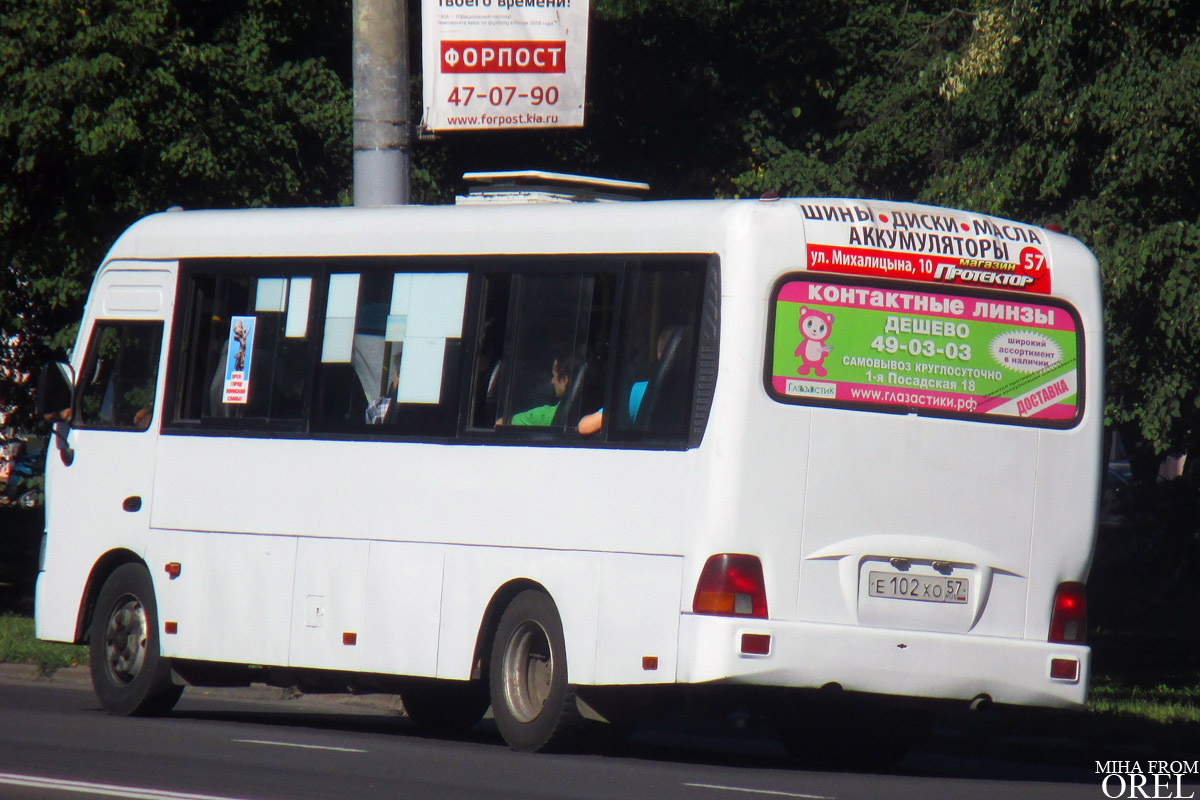 Е 102 ХО 57