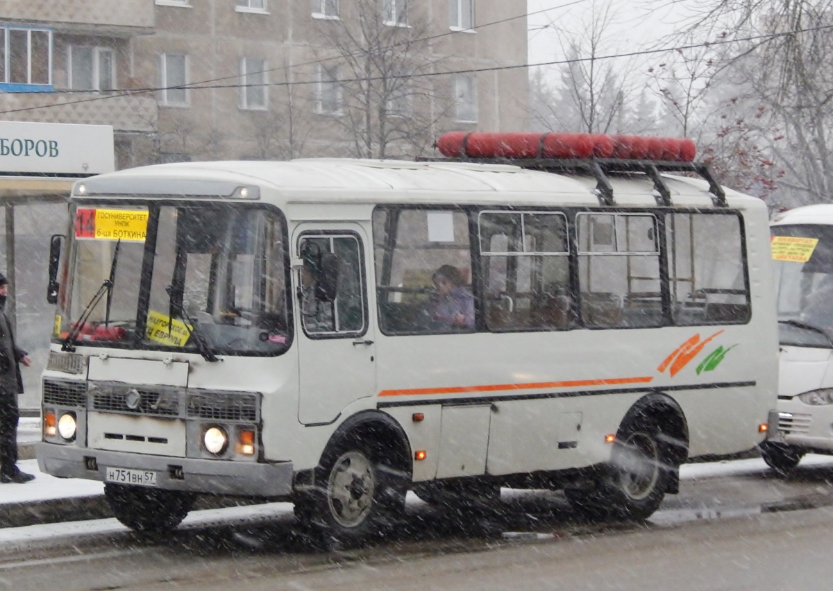 Н 751 ВН 57 Н 751 ВН 57