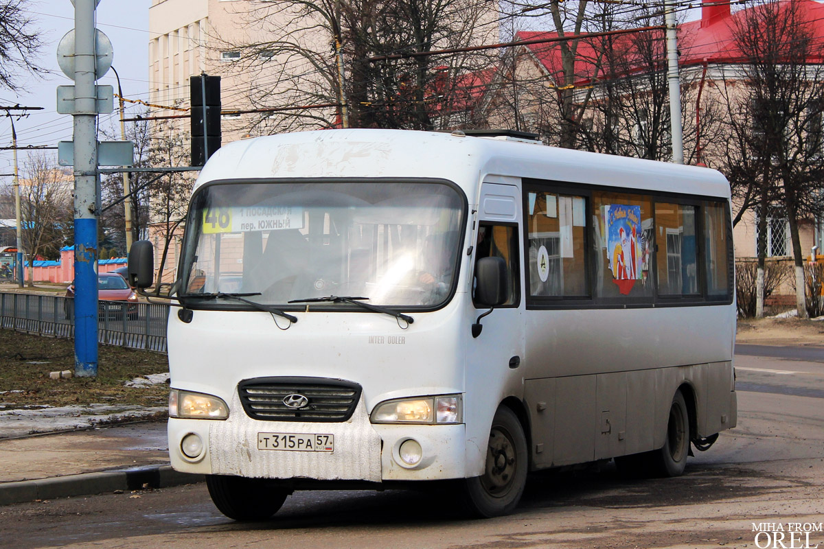 Т 315 РА 57 Т 315 РА 57