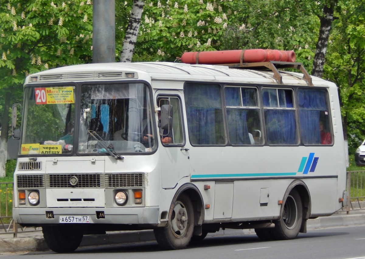 А 657 ТН 57
