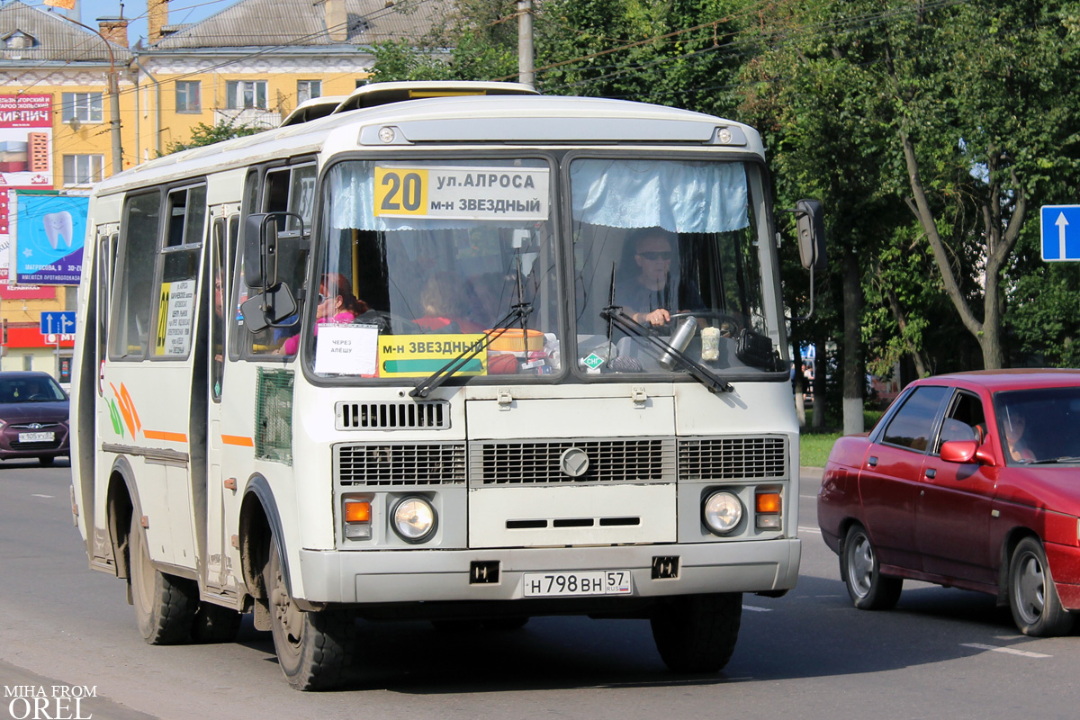 Н 798 ВН 57