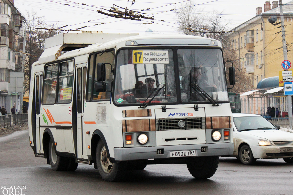 Н 890 ВН 57