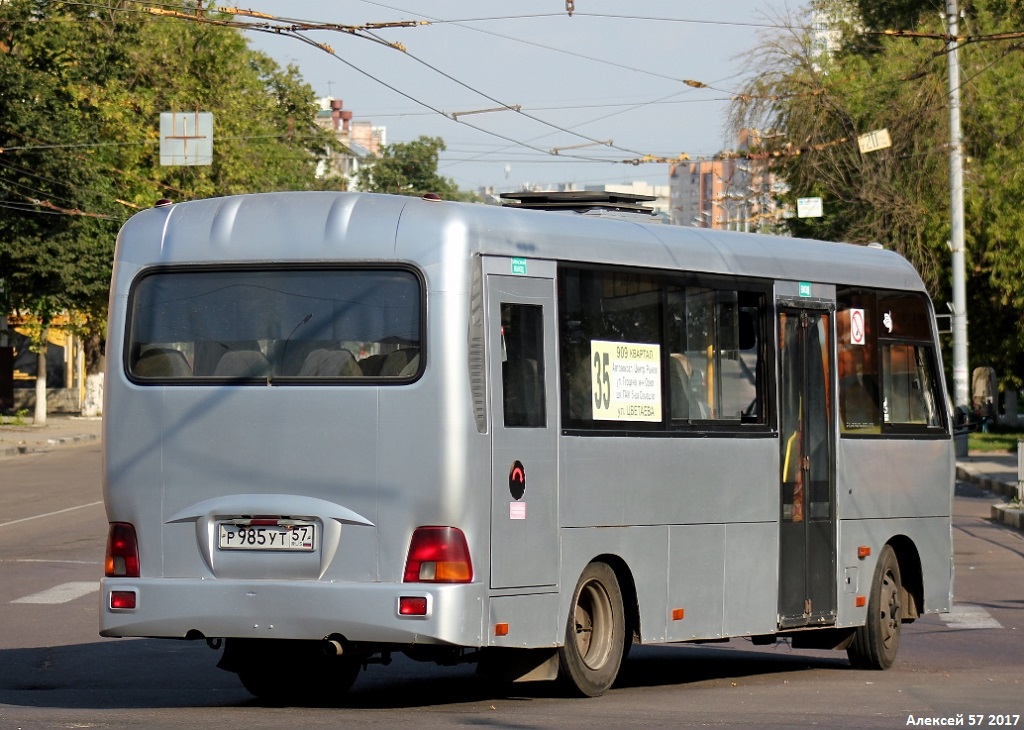 Р 985 УТ 57 Р 985 УТ 57