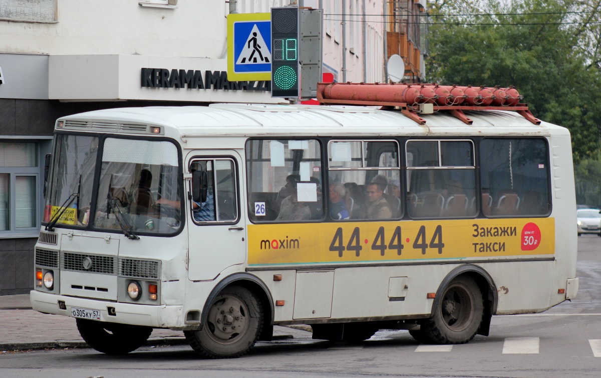 О 305 КУ 57 О 305 КУ 57