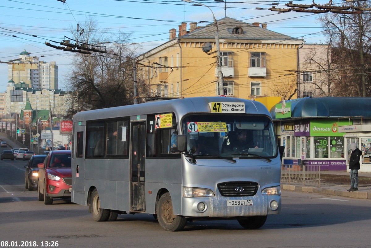 Т 258 ЕТ 57 Т 258 ЕТ 57