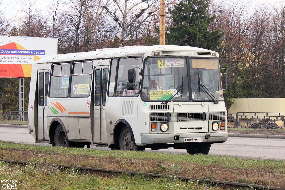Р 081 УМ 57
