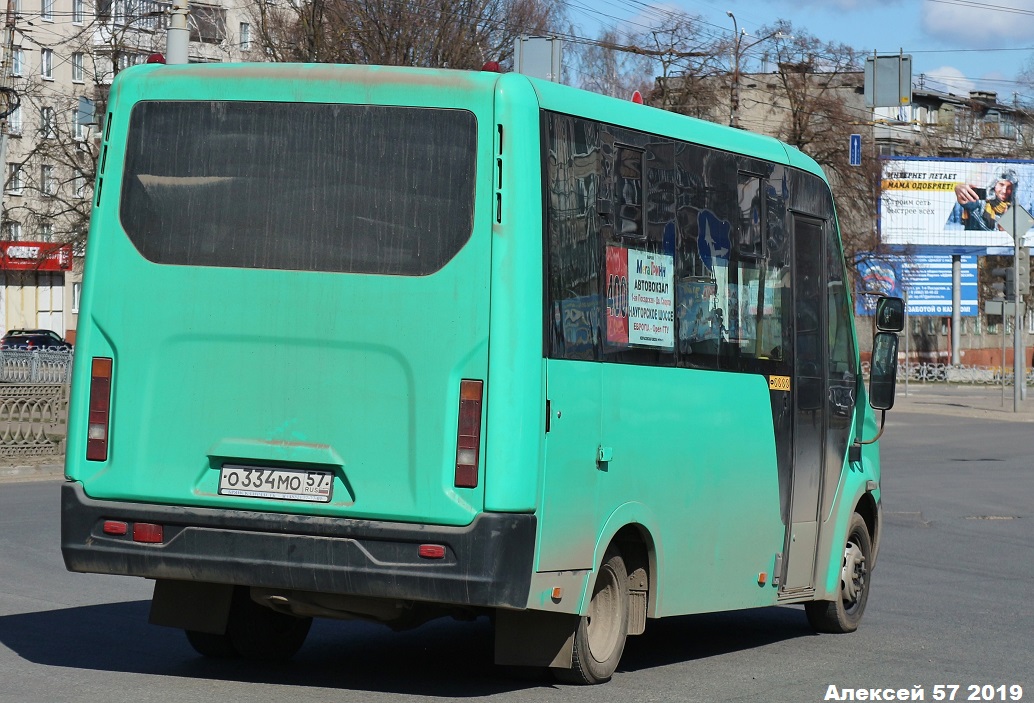 О 334 МО 57