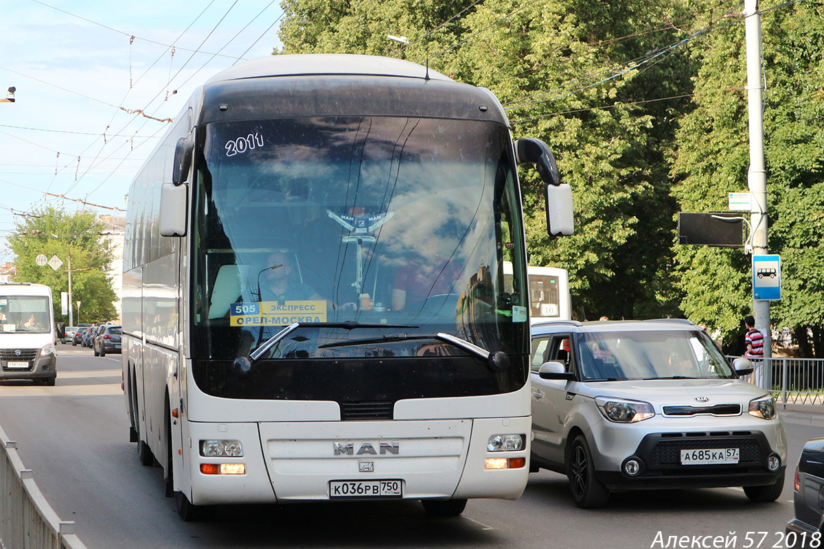 К 036 РВ 750