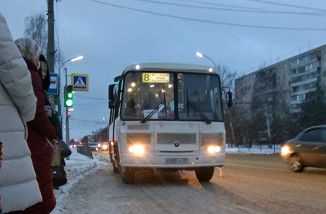 Е 035 ТС 57