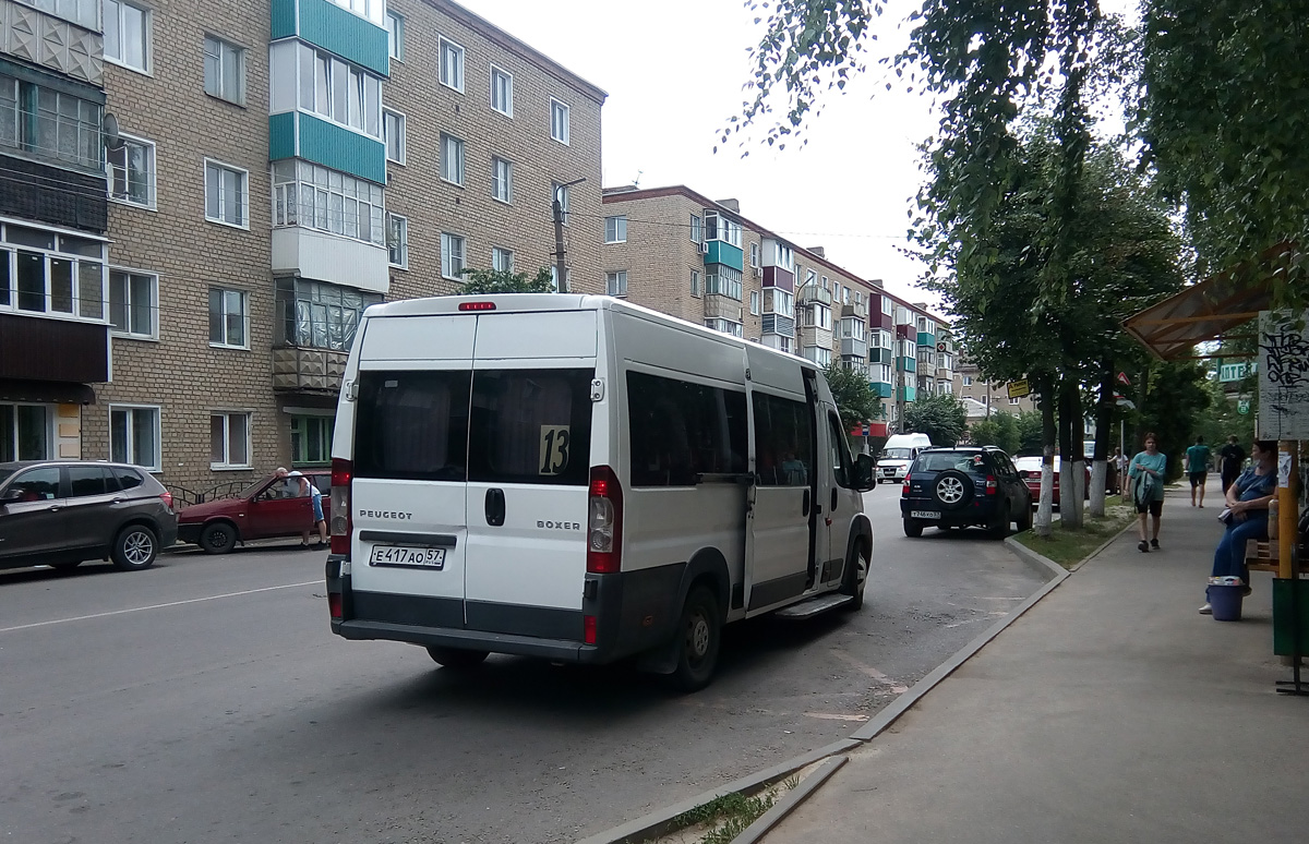 Е 417 АО 57 Е 417 АО 57