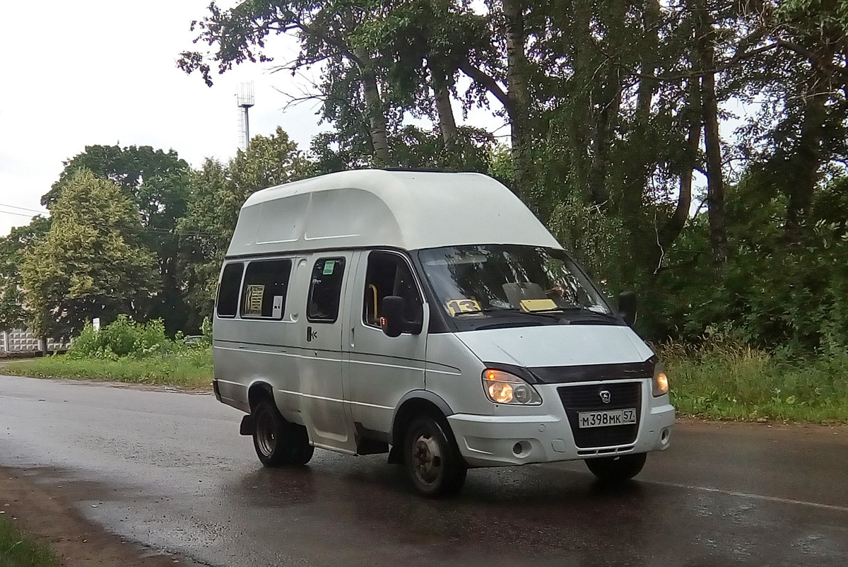 М 398 МК 57