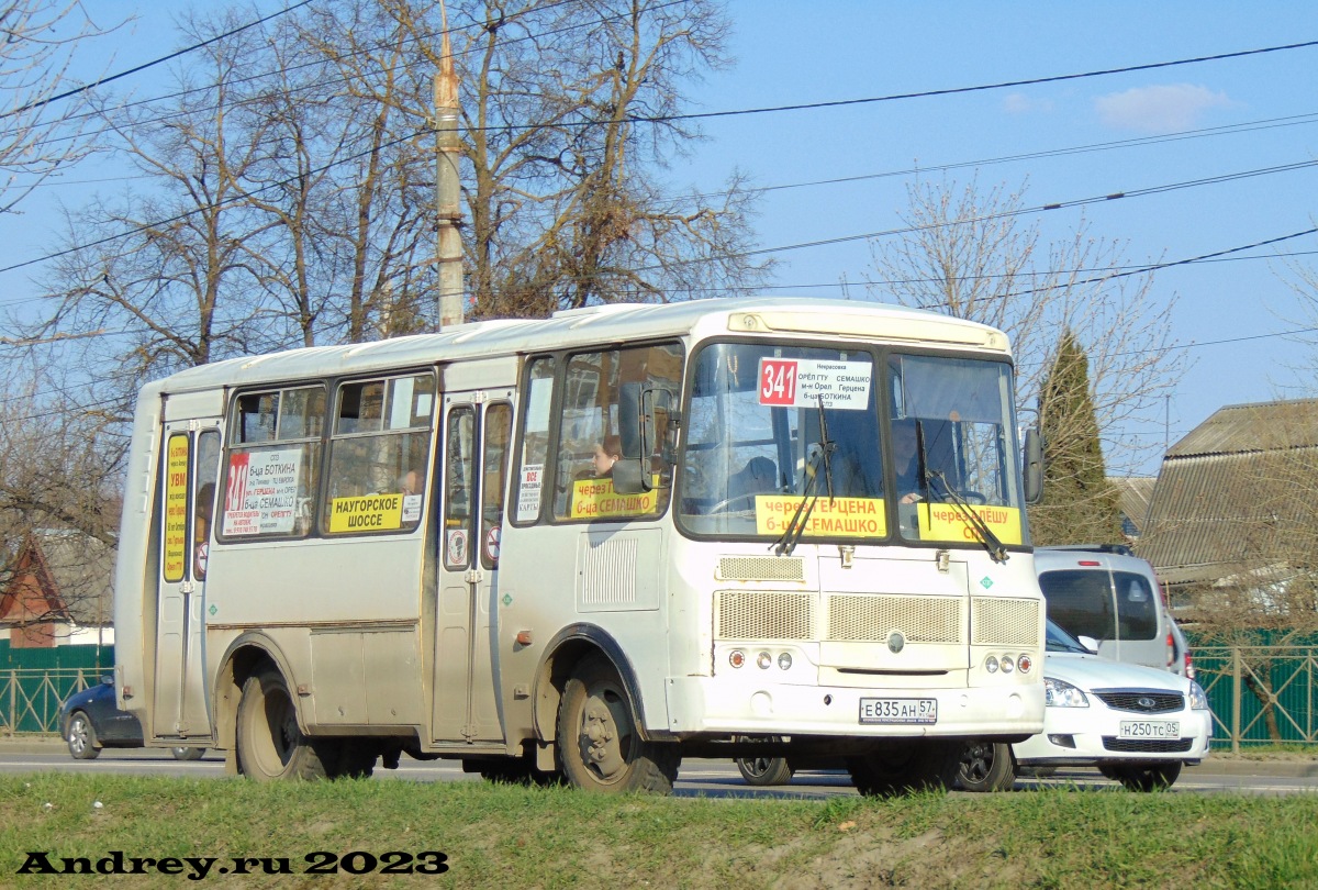 Е 835 АН 57 Е 835 АН 57