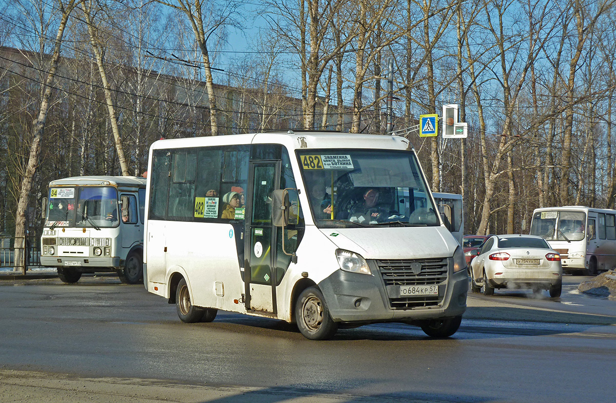 О 684 КР 57, Н 227 ВР 57