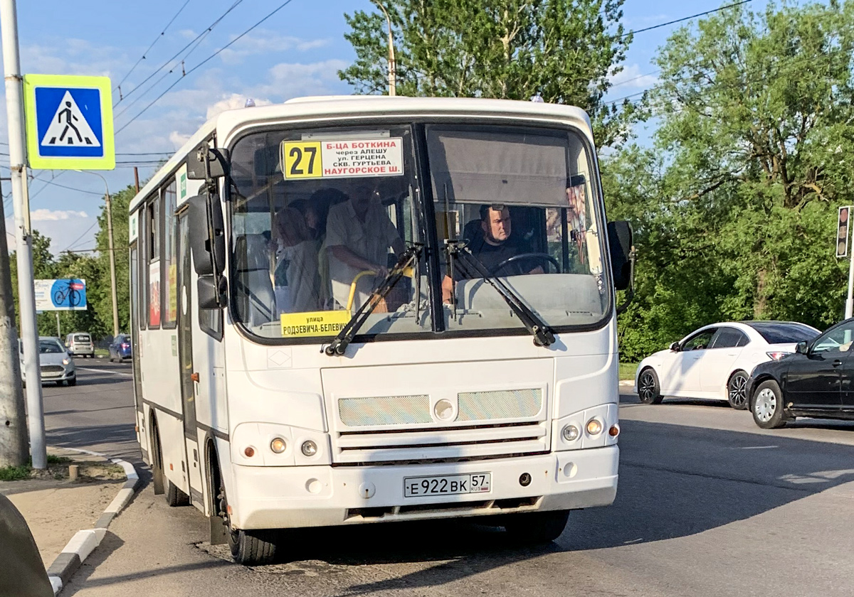 Е 922 ВК 57 Е 922 ВК 57