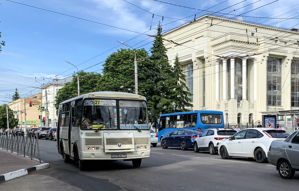 Н 216 АЕ 57 Н 216 АЕ 57